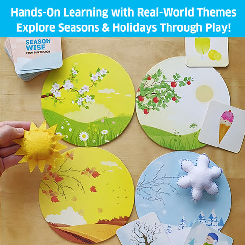 Chalk & Chuckles Season Wise - Memory Game (Ages 3 to 6) - Image 2