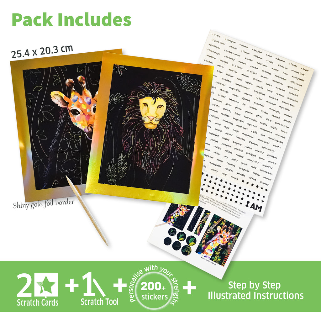 Scratch Art-Animal Power - Image 6