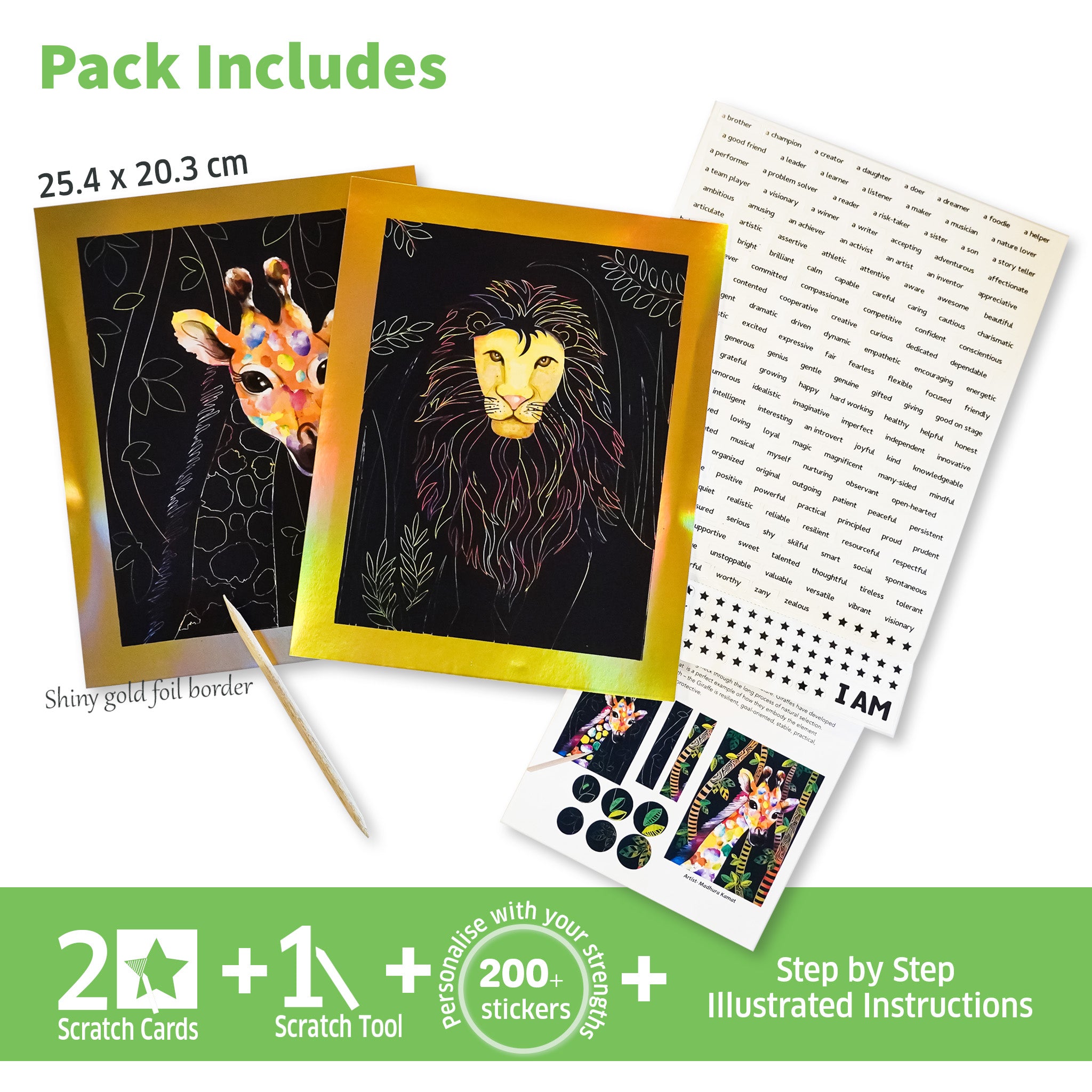 Scratch Art-Animal Power - Image 6
