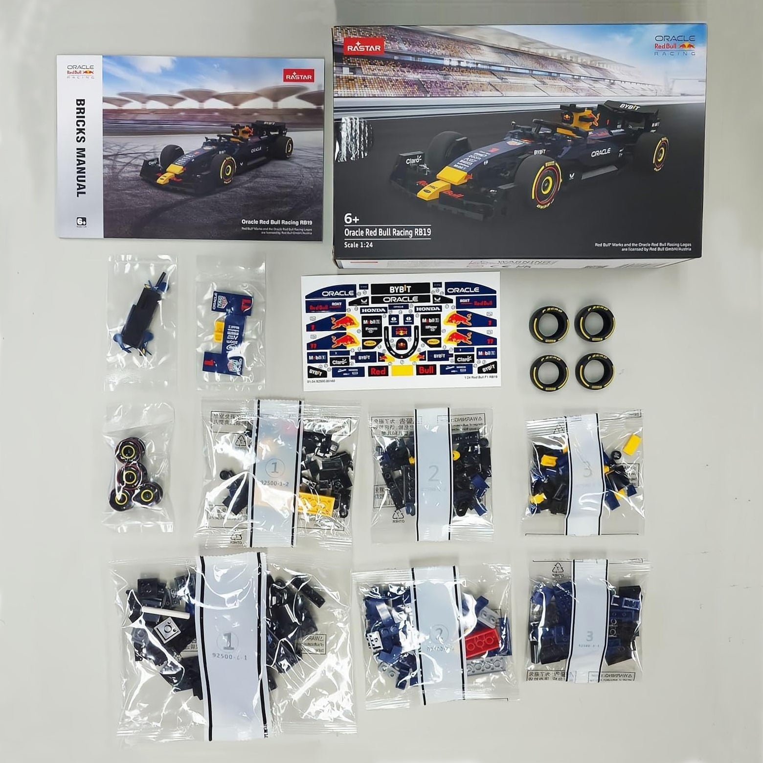 Redbull RB19 F1 Car Bricks Building Kit - 333pcs - Image 7