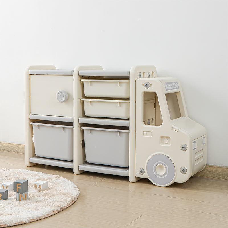Lovely Baby - Storage Rack Truck - White - Image 3