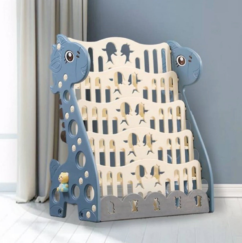 Lovely Baby - Giraffe Bookshelf - Blue - Image 3