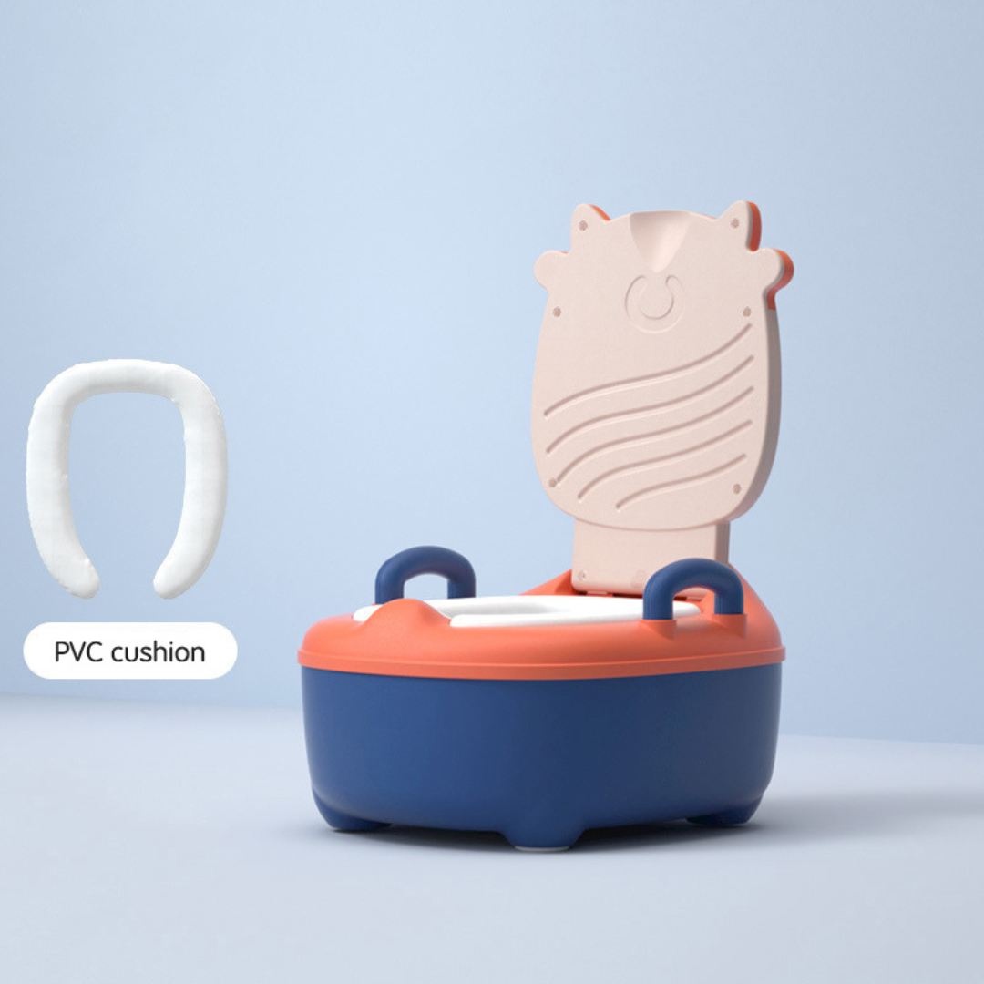 Potty Training Seat - Cow Pink/Blue - Image 2
