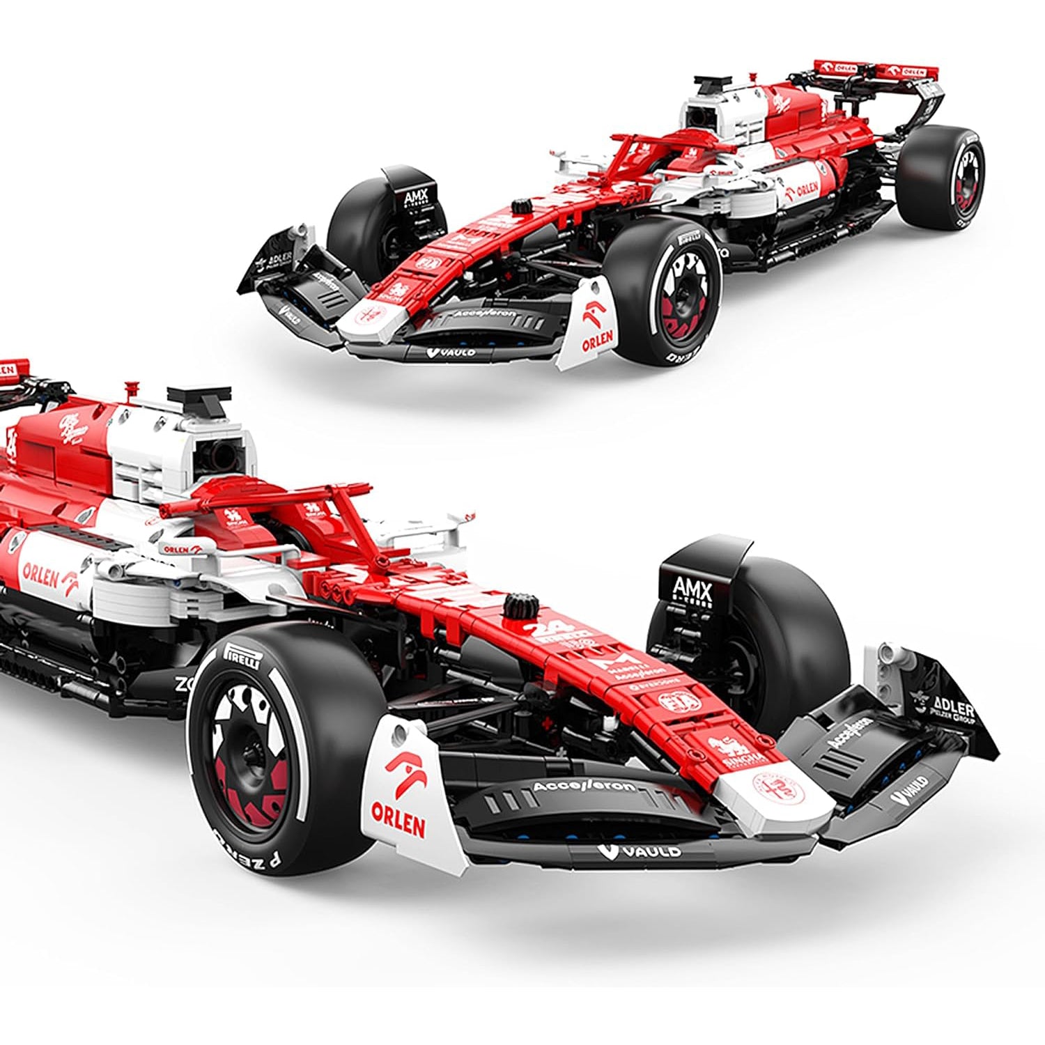 Rastar Bricks - Alfa Romeo Formula 1 C42 - 2306 Pieces - Image 5