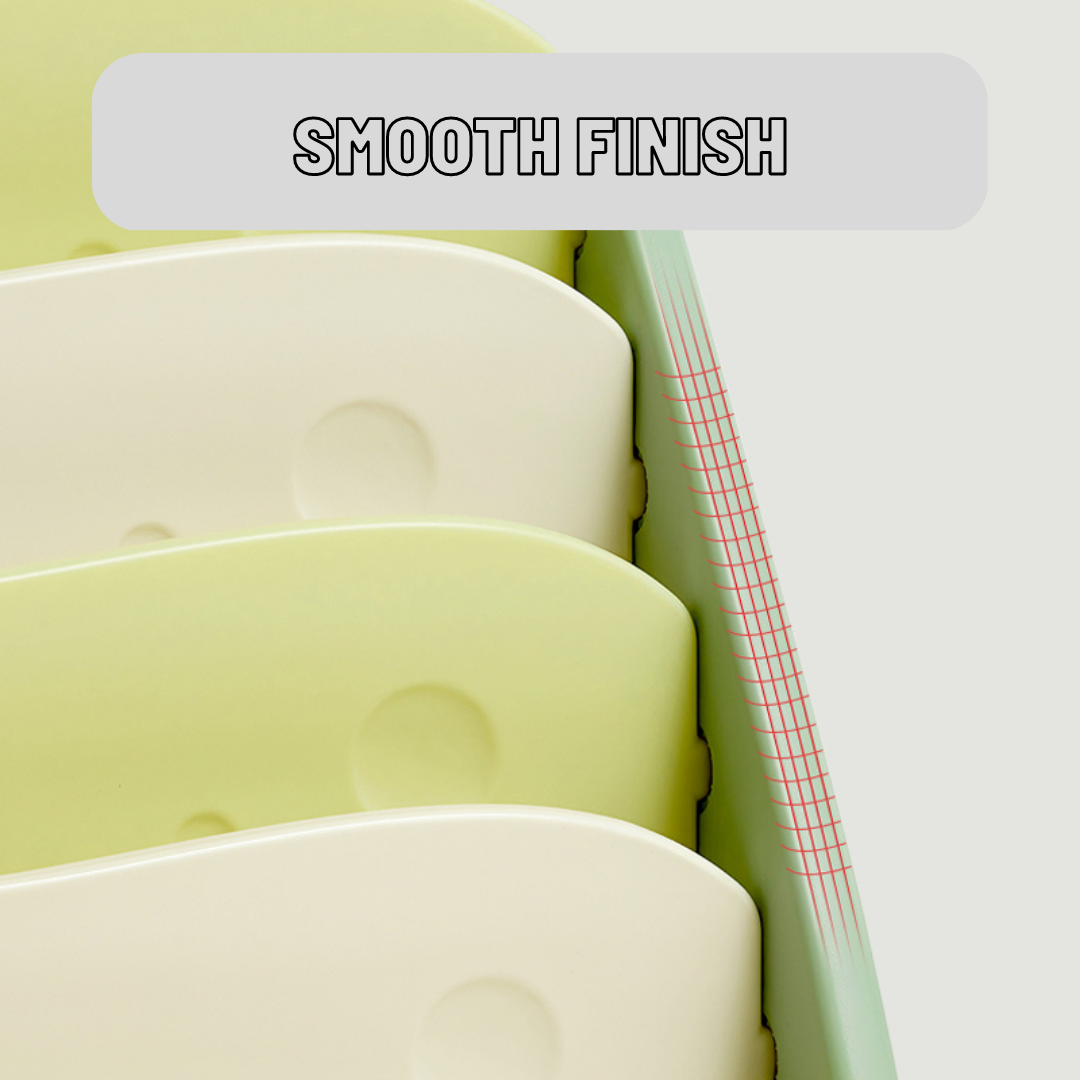 Lovely Baby Books Storage Rack - Green
