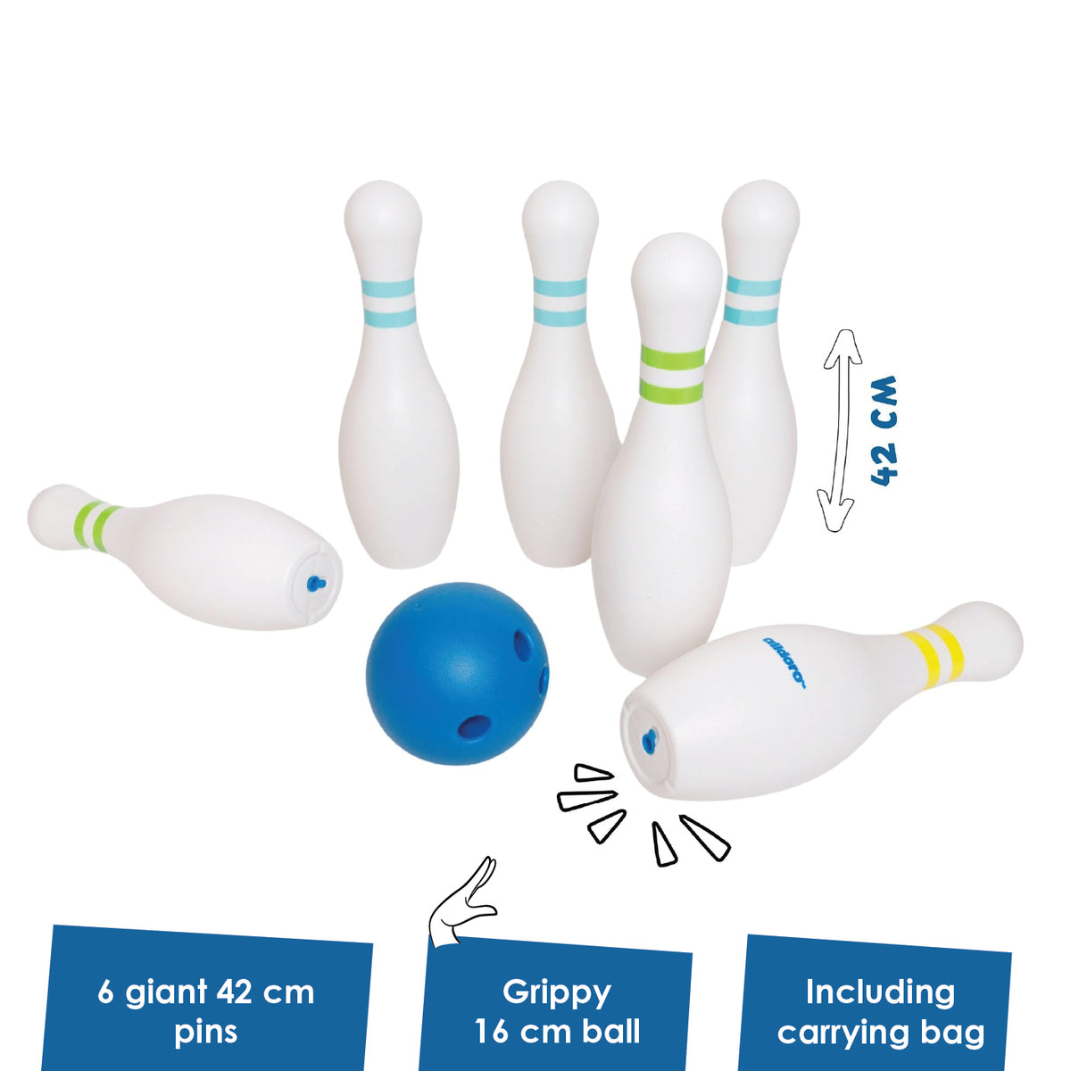 alldoro XXL Bowling Set - Image 2