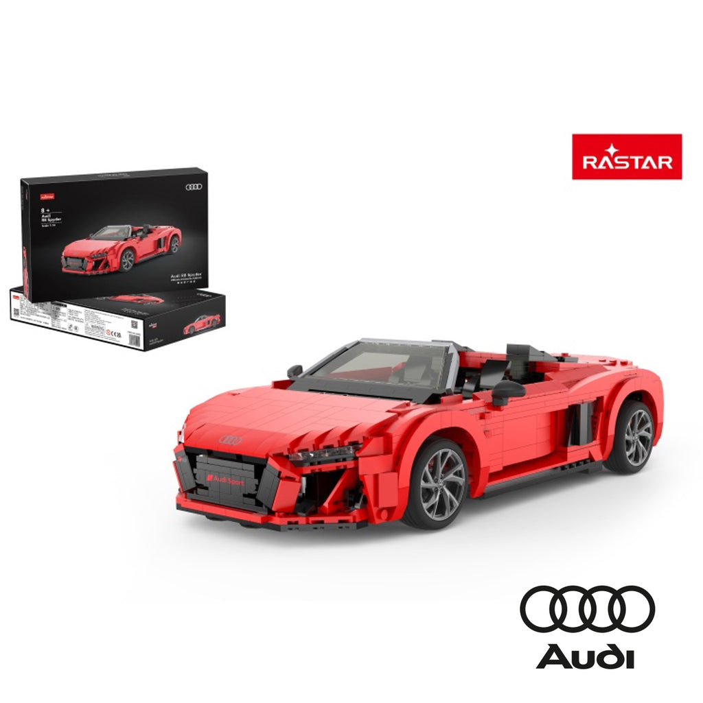 Rastar Bricks - Audi R8 Spyder - 1440 Pieces