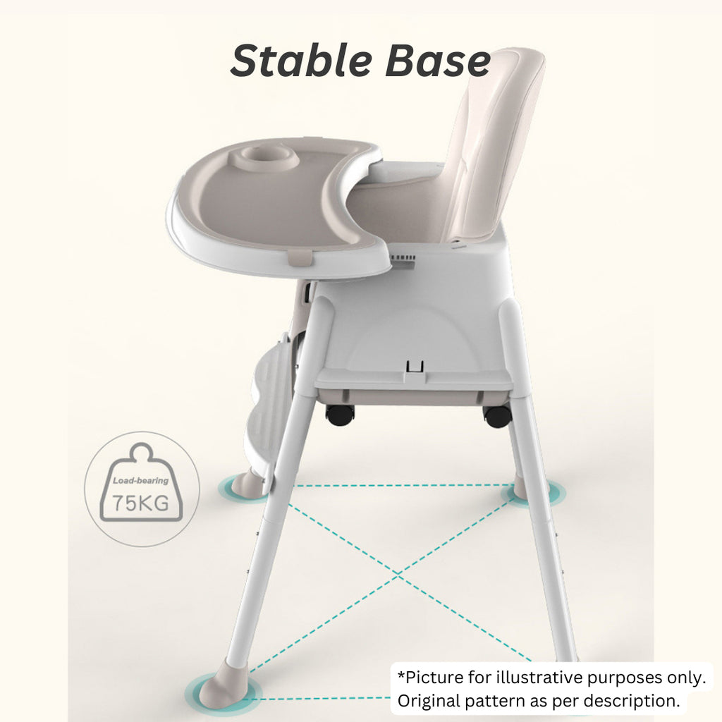 3 in 1 High Chair - Pink - Image 8
