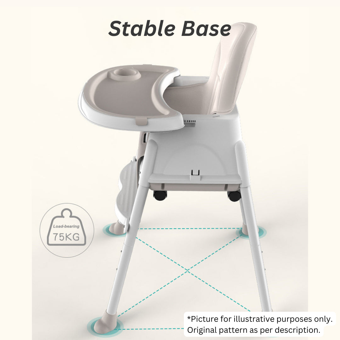 3 in 1 High Chair - Pink - Image 8