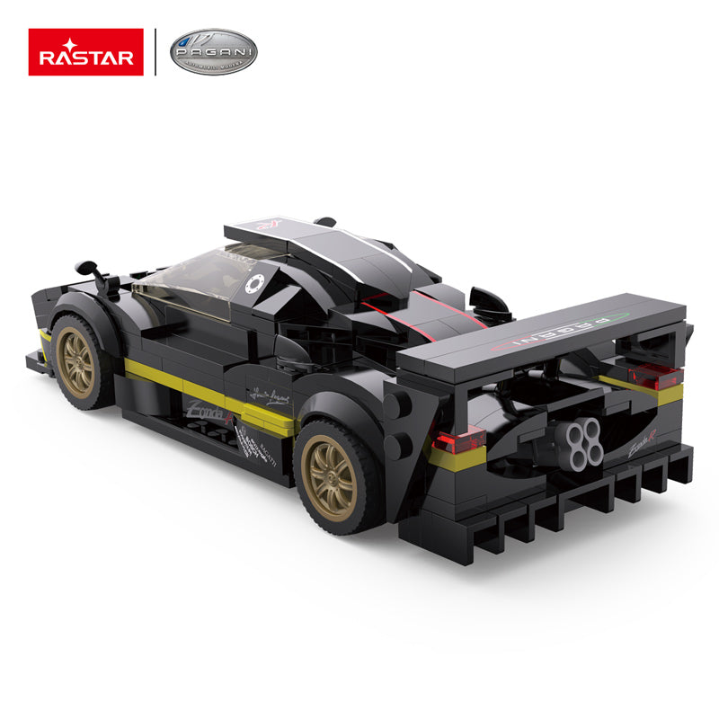 Pagani Zonda R Bricks Building Kit - Black - 387pcs - Image 4