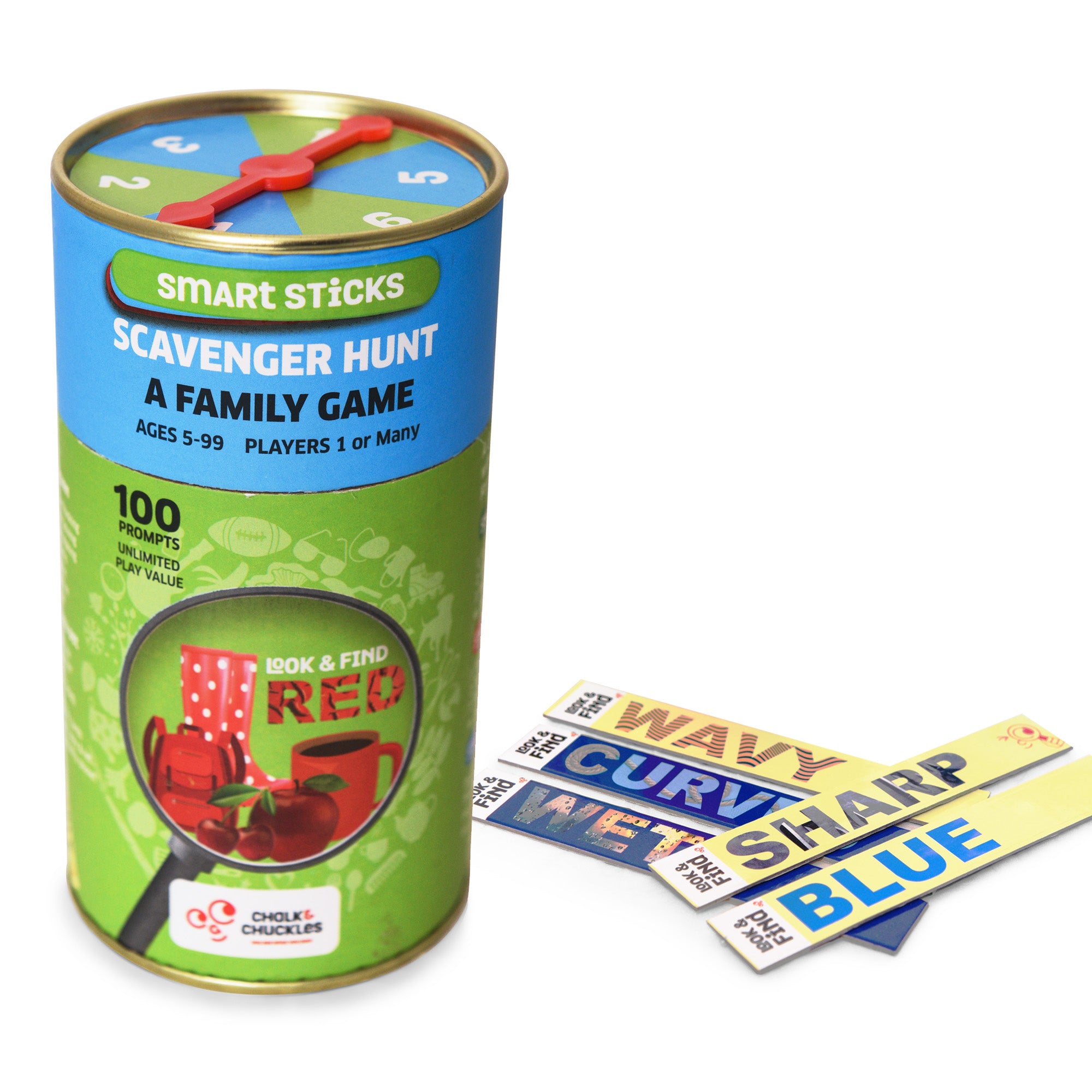 Chalk & Chuckles Smart Sticks - Scavenger Hunt (Ages 5+ to 12)