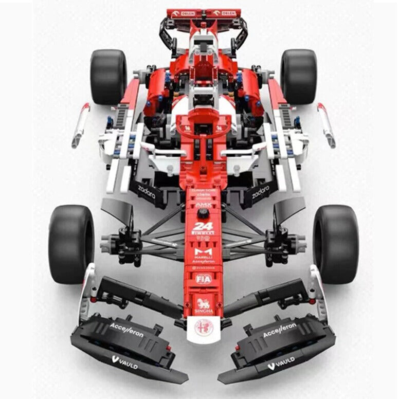 Rastar Bricks - Alfa Romeo Formula 1 C42 - 2306 Pieces - Image 3