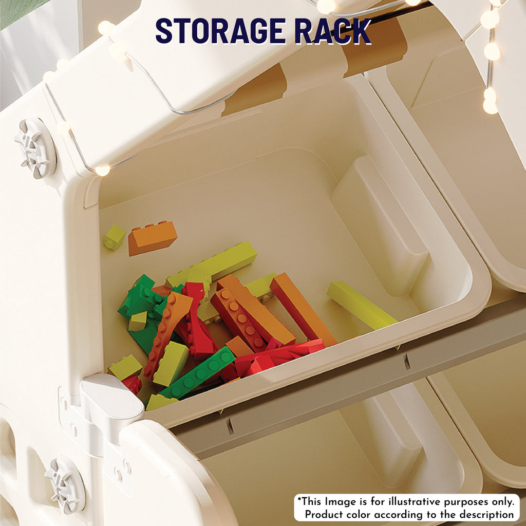 Kids Tent House w/ Storage & Table - Image 9