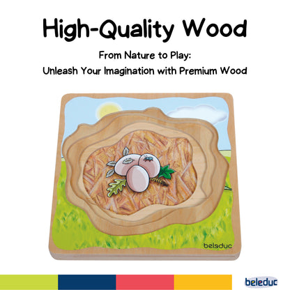 5 in 1 Layer Puzzle - Duck - Image 4