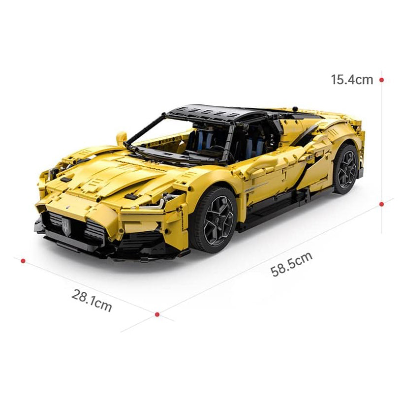 Rastar Bricks - Maserati MC20 - 3457 Pieces - Image 6