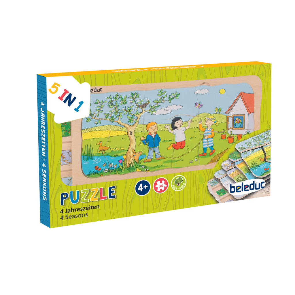5 in 1 Layer Puzzle - 4 Seasons