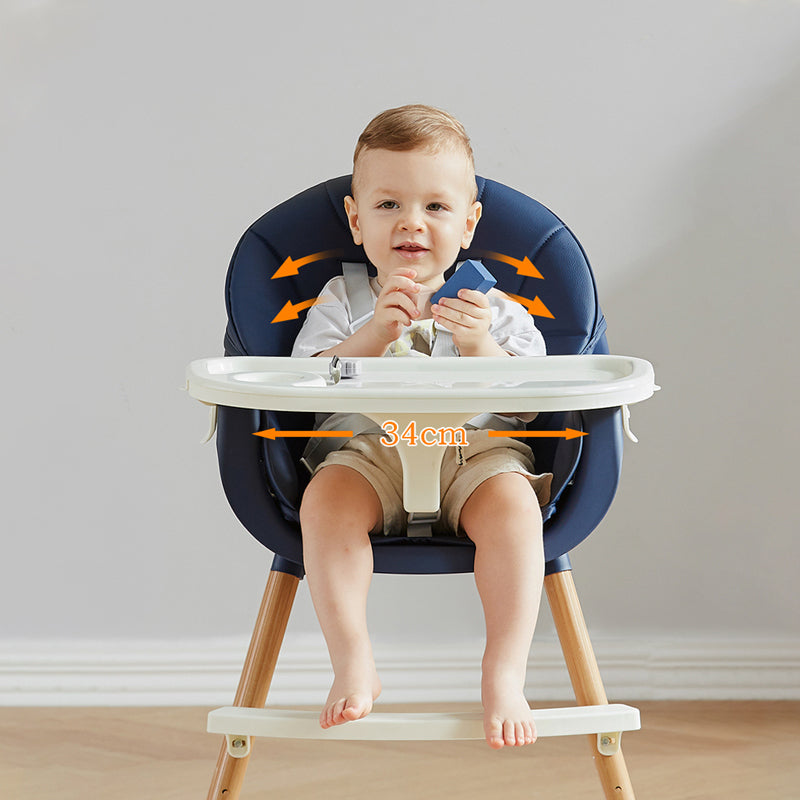 2-in-1 Convertible High Chair - Green - Image 7