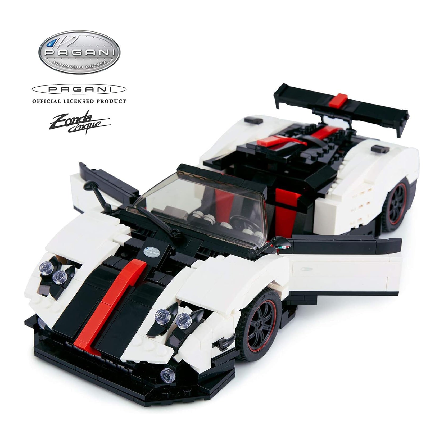 Pagani Zonda Cinque Bricks Building Kit - 1024pcs - Image 4