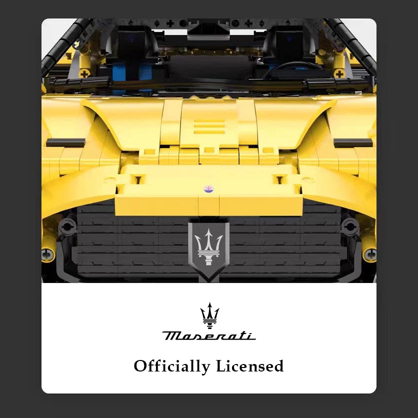 Rastar Bricks - Maserati MC20 - 3457 Pieces - Image 14