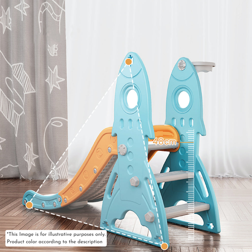 Rocket Slide w/ Basketball Hoop - Image 7