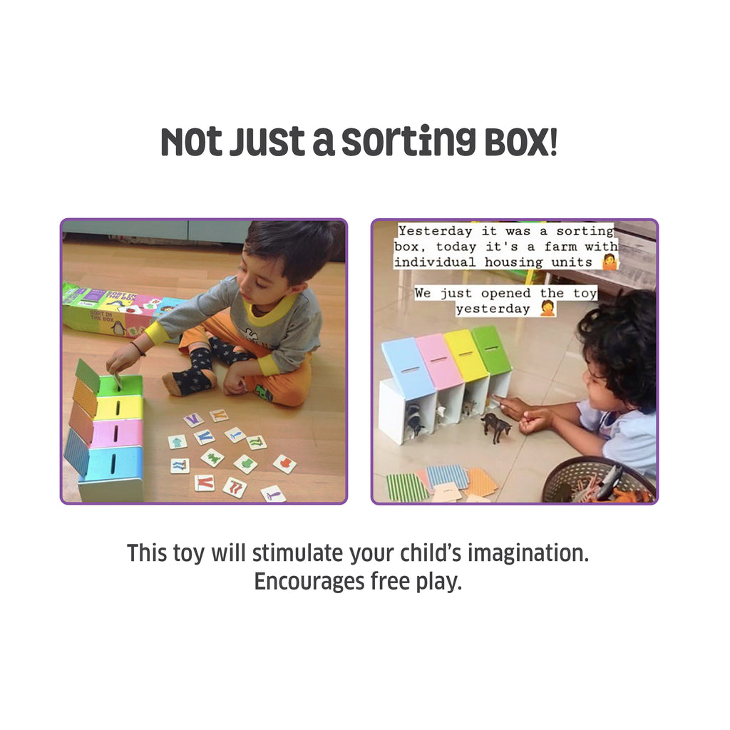 Chalk & Chuckles Sort in the Box - Learning Game (Ages 3+) - Image 7