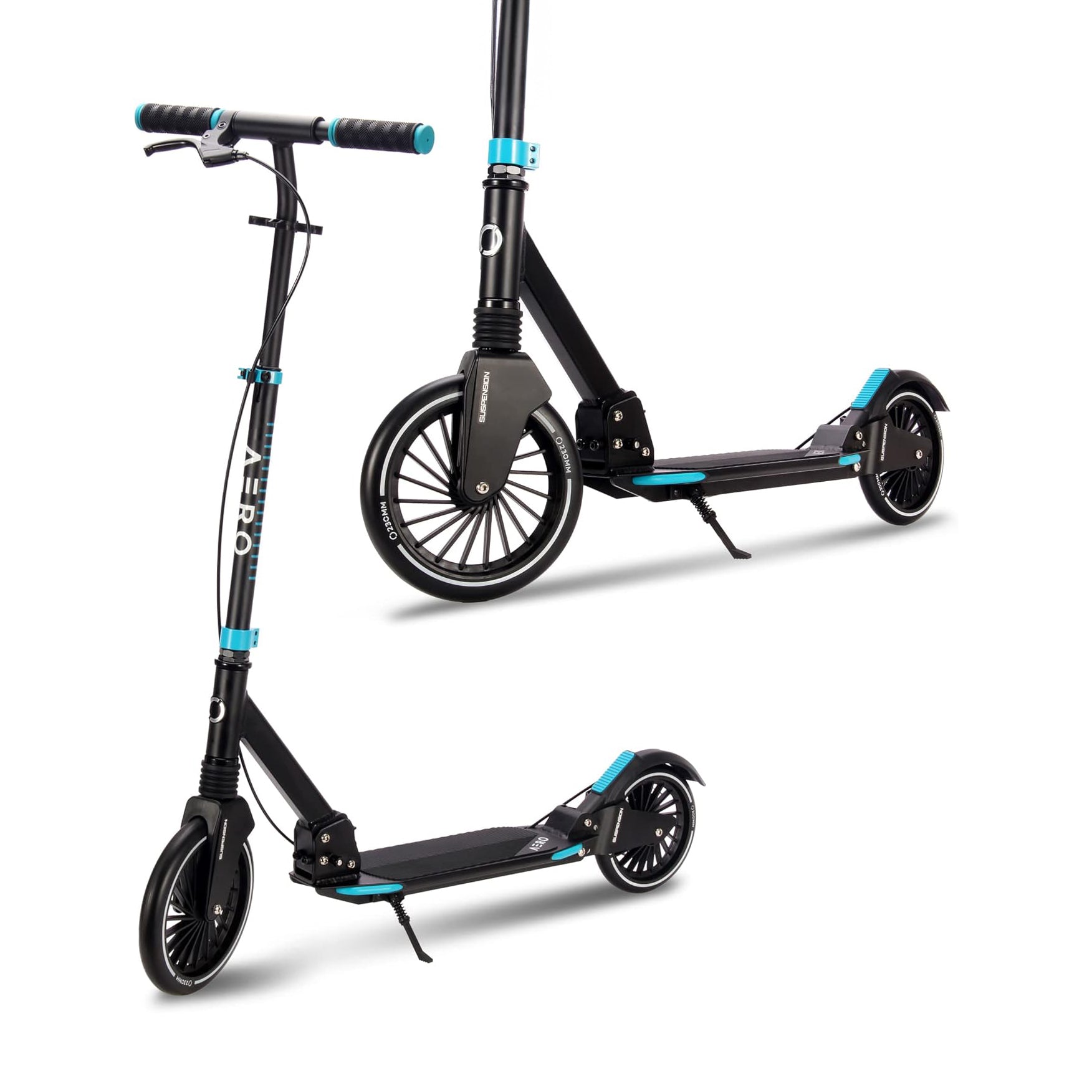 A230 Foldable Scooter - Black