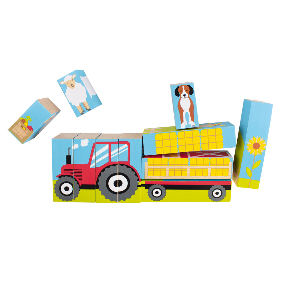 Wooden Block Puzzle - Farm - Image 2