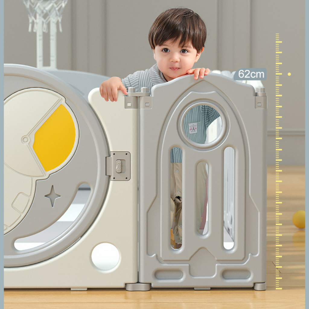 Kids Astronaut Playpen - W/ Basketball Hoop - 16 pcs - Image 5