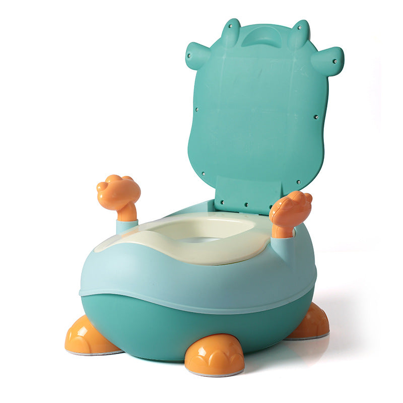 Lovely Baby Potty Training Seat - Cow Green