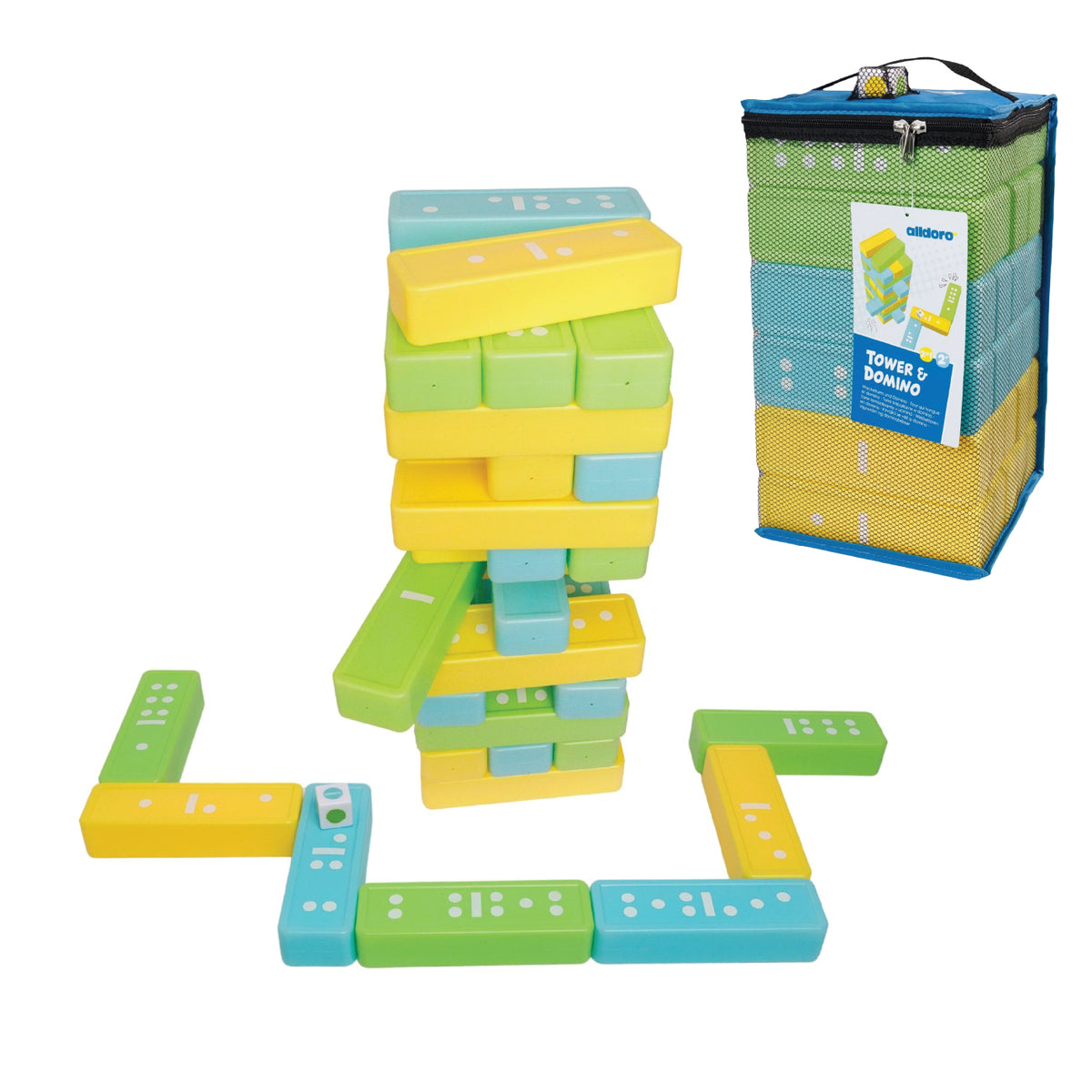alldoro 2 in 1 XXL Tower & Domino