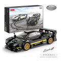 Pagani Zonda R Bricks Building Kit - Black - 387pcs - Image 2