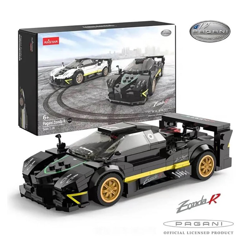 Pagani Zonda R Bricks Building Kit - Black - 387pcs - Image 2