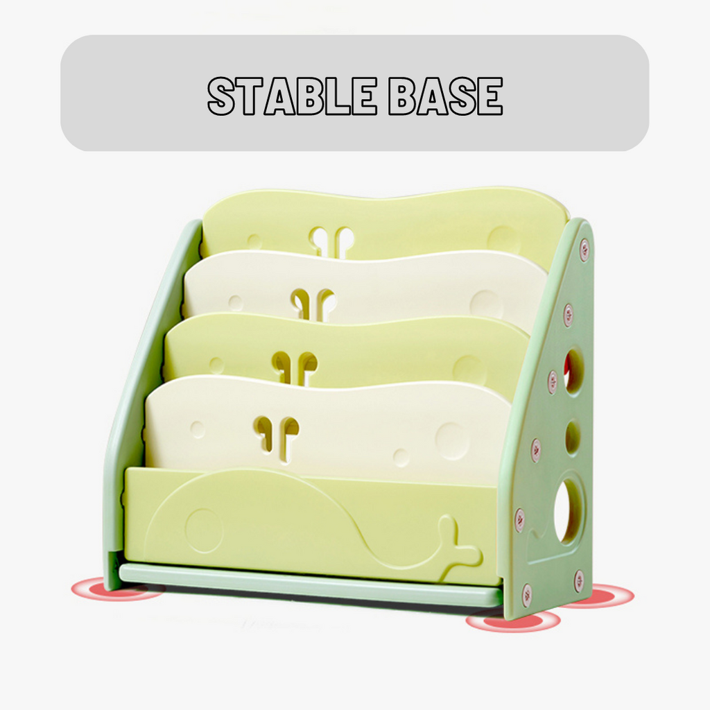 Books Storage Rack - Green - Image 2