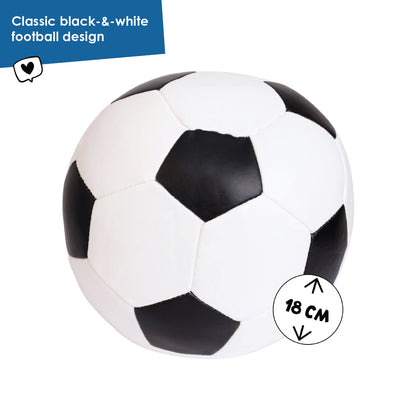 alldoro Softball - 18 cm - Black & White - Image 7