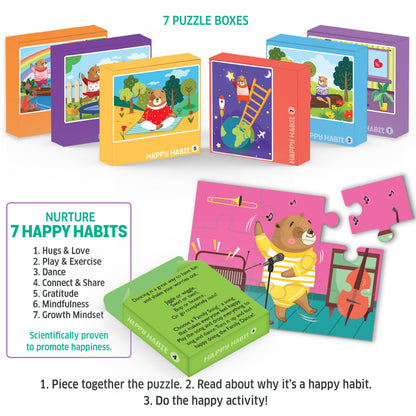Chalk & Chuckles Happy Habits - Jigsaw Puzzle (Ages 3 to 6) - Image 5