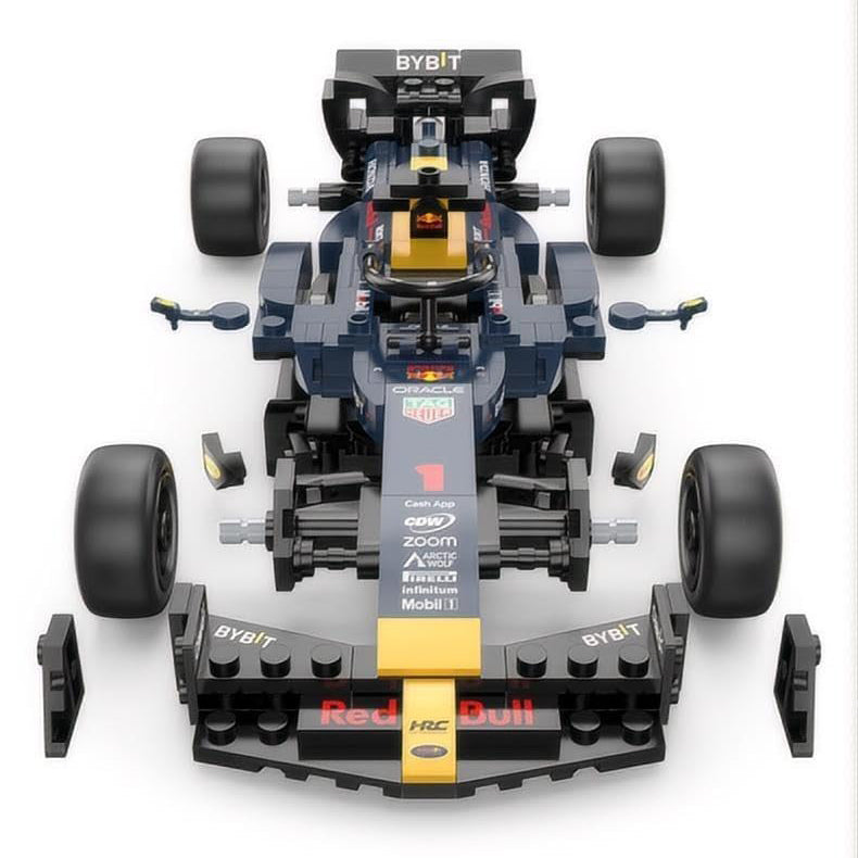 Redbull RB19 F1 Car Bricks Building Kit - 333pcs - Image 2