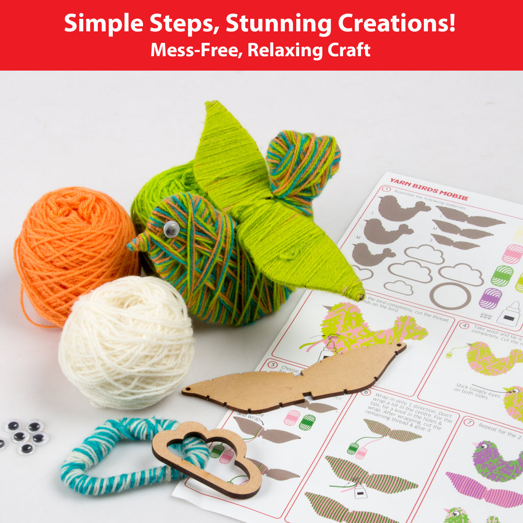 Yarn birds Craft Kit - Image 4