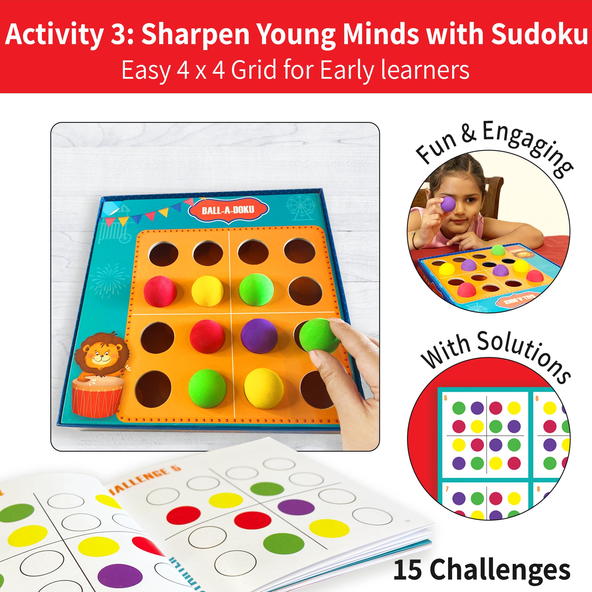Chalk & Chuckles Ballaroo - Board Game (Ages 4 to 8) - Image 3