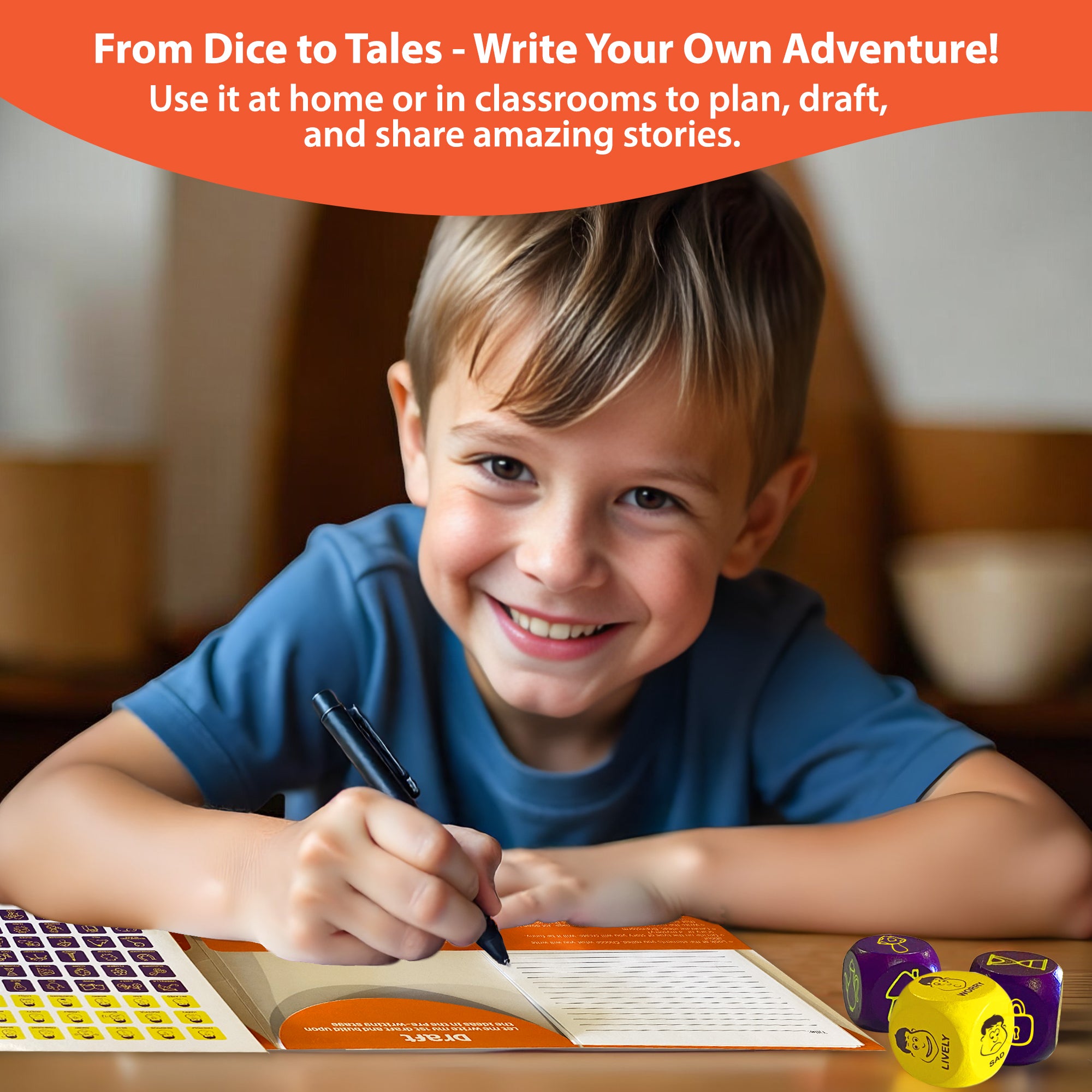 Chalk & Chuckles Rolling Tales - Activity Kit (Ages 5+) - Image 4