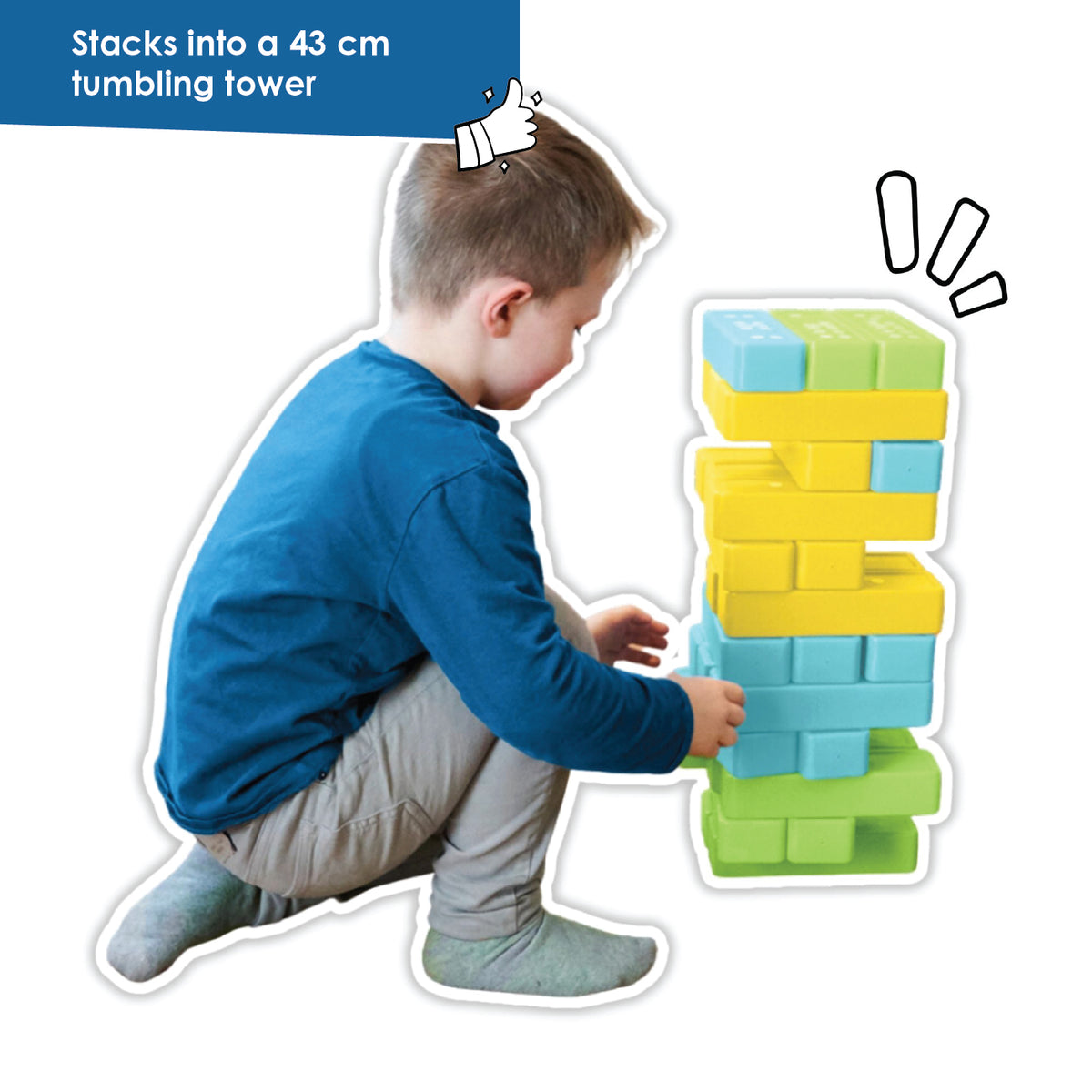 alldoro 2 in 1 XXL Tower & Domino - Image 3