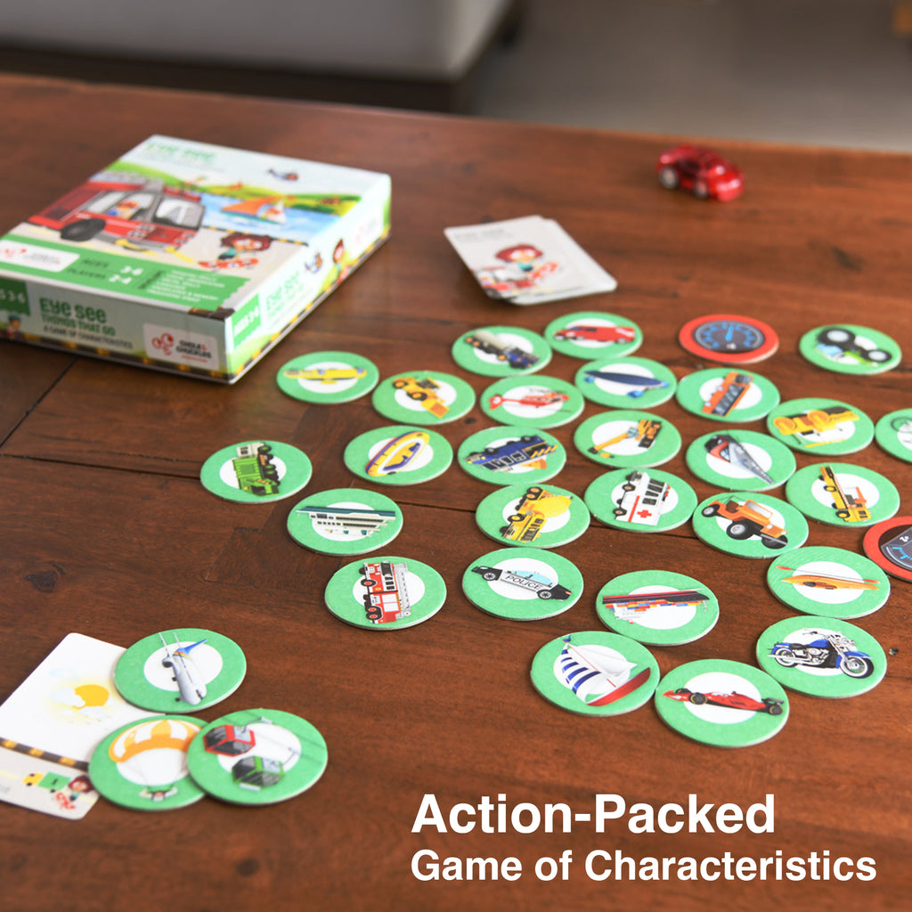 Chalk & Chuckles Eye See-Things that Go - Card Game (Ages 3 to 6) - Image 2
