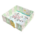 Lovely Baby Kids Fruity Playpen 18pcs - Green