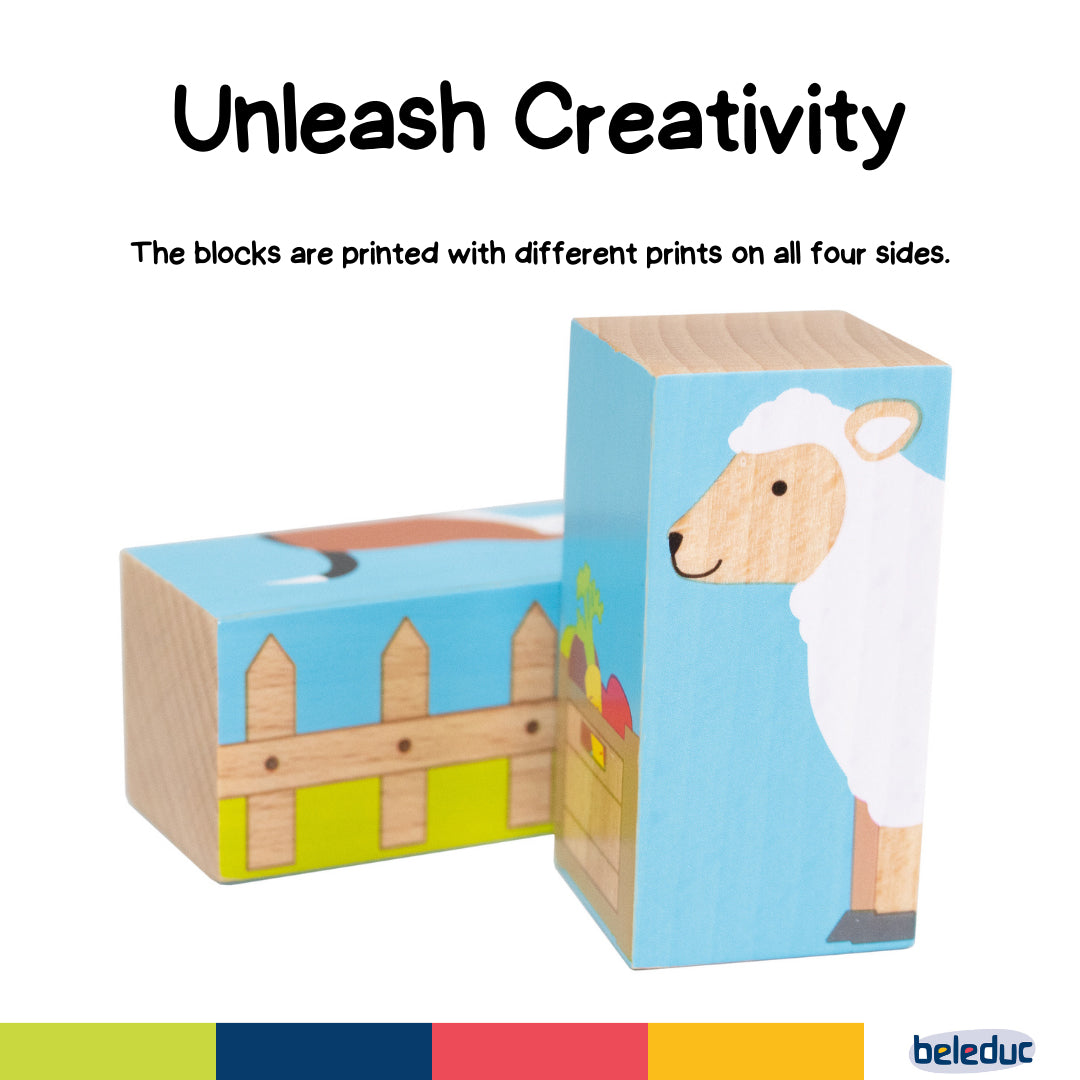 Wooden Block Puzzle - Farm - Image 4