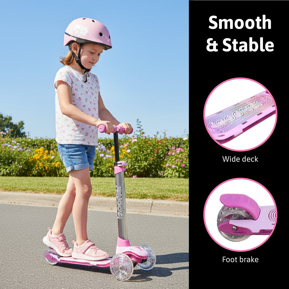 M8 Kids Scooter - Pink - Image 3