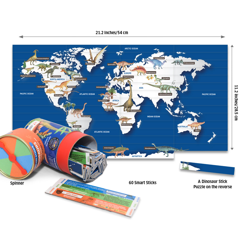 Chalk & Chuckles SMART STICKS-Dinosaur (Ages 7 to 99) - Image 4