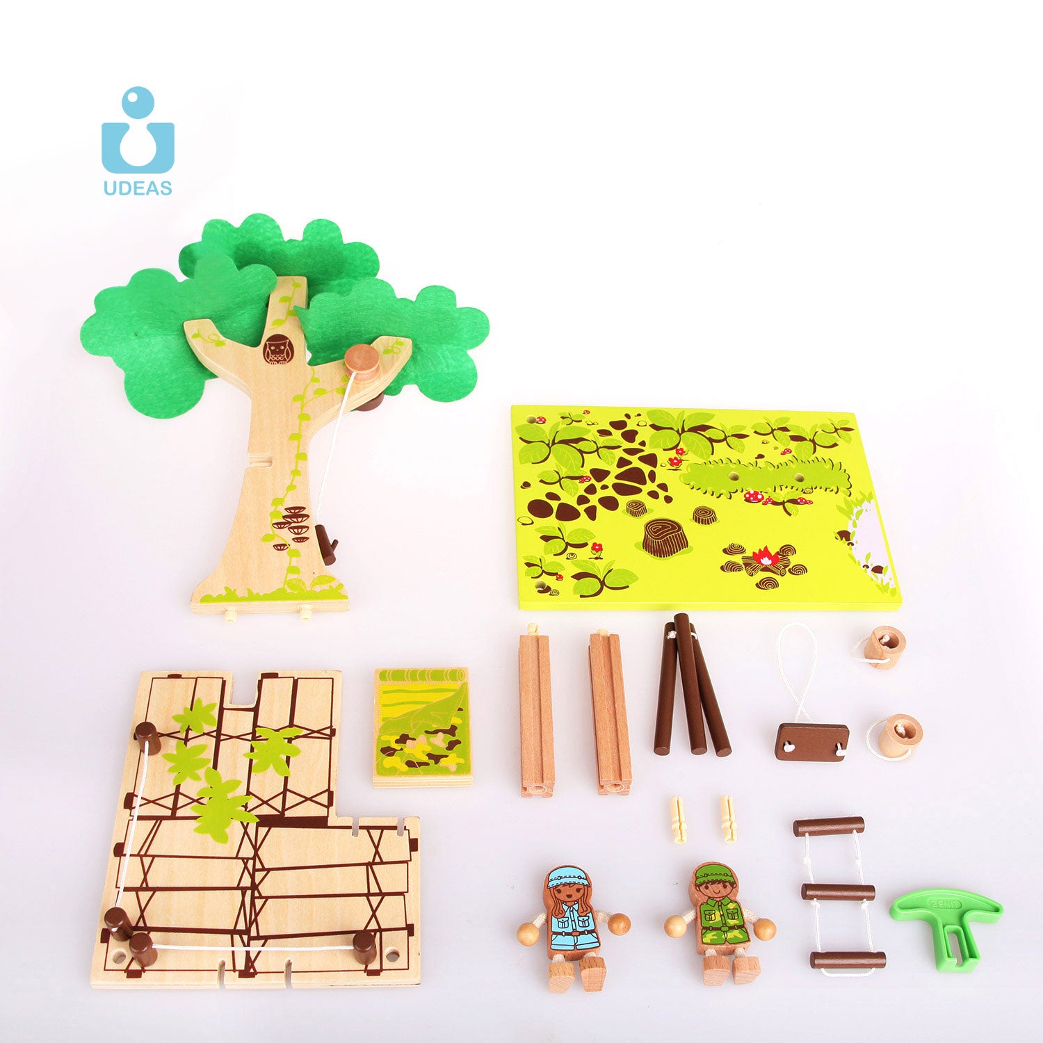 Udeas - Treehouse QPack - Green - Image 4