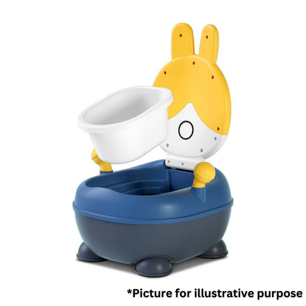 Potty Training Seat - Rabbit Pink/Blue - Image 3