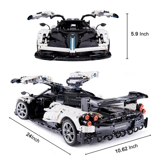 Rastar Bricks - Pagani Huayra BC - 2892 Pieces - Image 5