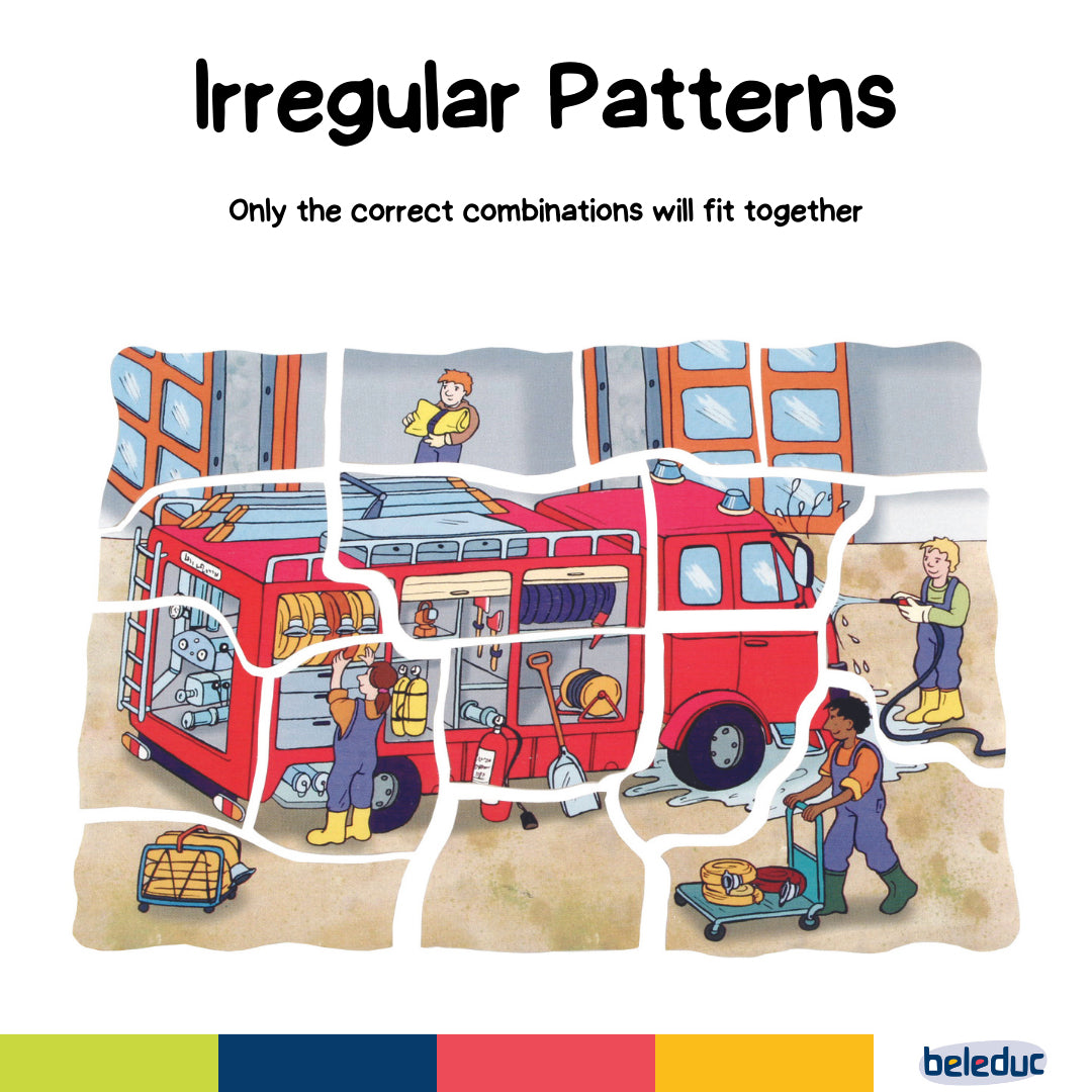 5 in 1 Layer Puzzle - Fire Brigade - Image 3