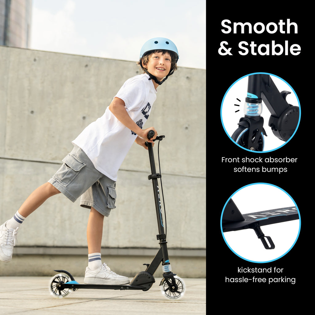 A1 Foldable Scooter - Black - Image 3